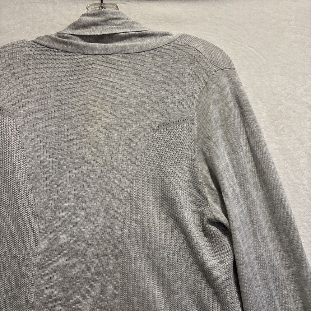 CYRUS Open Front Lightweight Viscose Knit Cardigan Women's Size XL Gray NWT - Picture 9 of 15